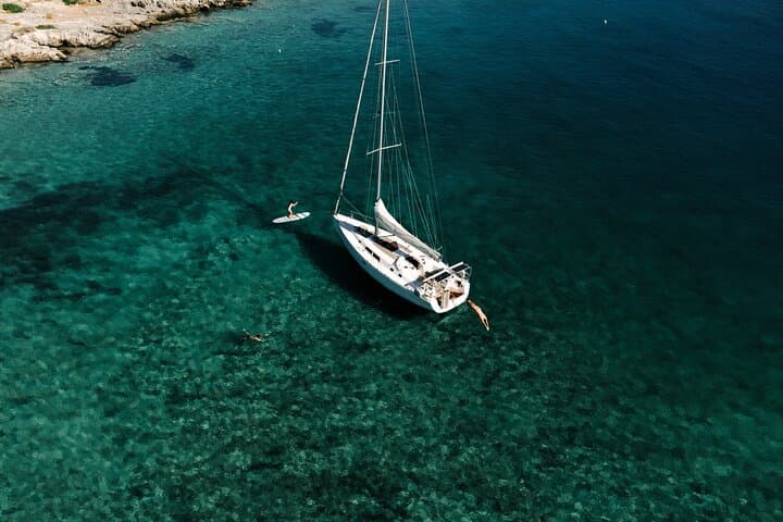 Private Sailing Cruise Around Mirabello Bay: Spinalonga, Kolokitha & Snorkel Swim