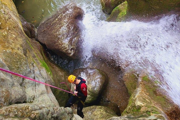 Canyoning in Grenoble — Versoud Canyon Half-Day Descent with Jumps and Ziplines