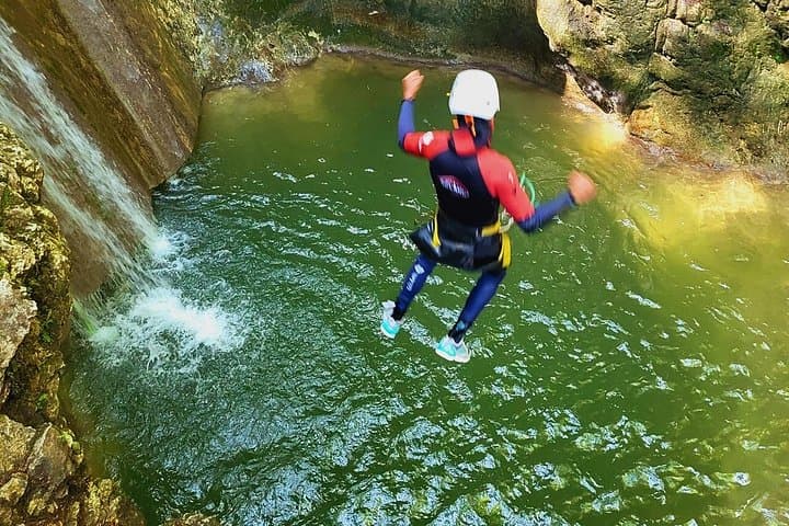Canyoning in Grenoble — Versoud Canyon Half-Day Descent with Jumps and Ziplines photo 3