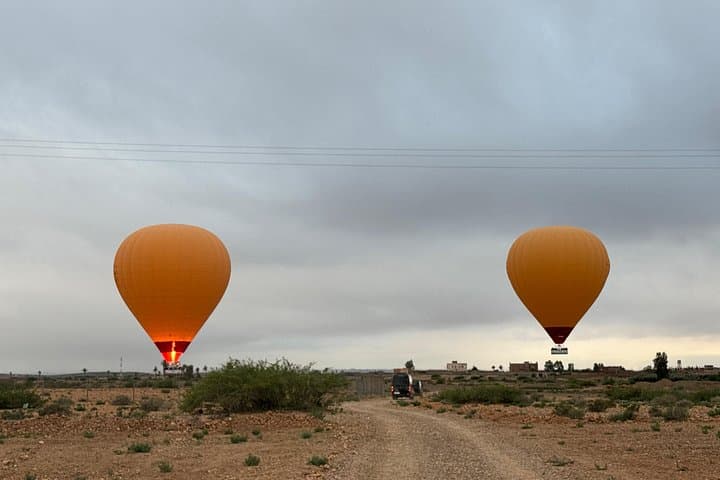 Sunrise Hot Air Balloon Over Marrakech and the Atlas Foothills photo 3