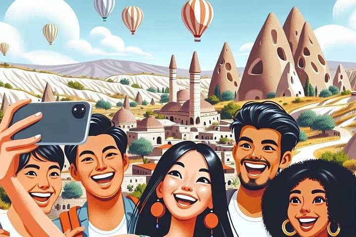Cappadocia Sunrise Balloon Watching: Scenic High Hills Tour with Hotel Transfer photo 1