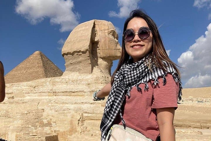 Giza Pyramids, Saqqara & Memphis: Private Day Tour with Camel Ride and VIP Lunch photo 3