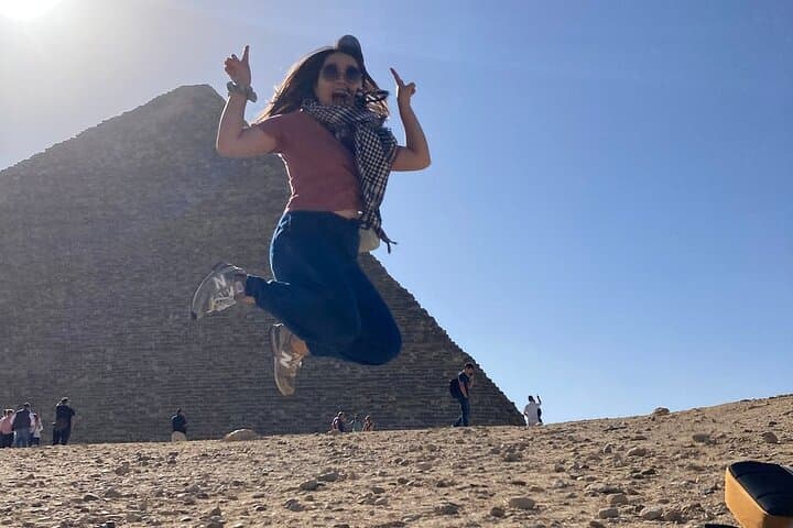 Discover Giza: Pyramids, Sphinx & Camel Ride — Guided Tour with Lunch photo 3