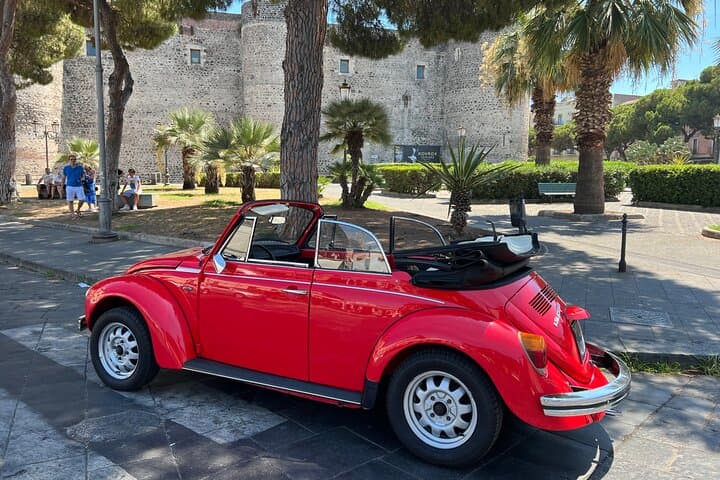 Vintage Maggiolone Cabriolet Tour of Catania — Private 4-Hour Photo Drive photo 3
