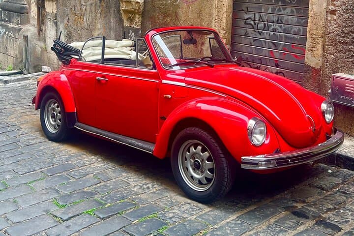 Vintage Maggiolone Cabriolet Tour of Catania — Private 4-Hour Photo Drive photo 5