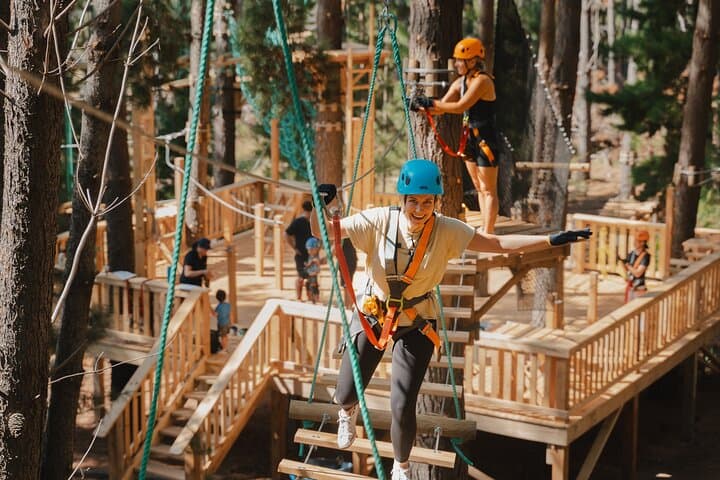 Canberra Tree Ropes Course at Majura Pines — High-Wire Adventure & Ziplines