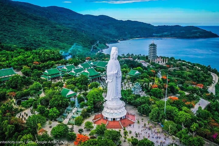 Sunset at Monkey Mountain: Marble Mountains & Lady Buddha Sunset Tour Da Nang photo 5