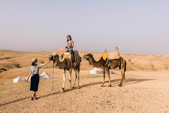 Agadir Camel Ride & Berber BBQ: 2-Hour Dune Trek to Oued Souss