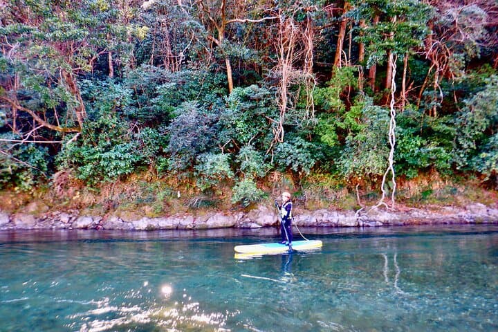 SUP Downriver on Japan’s Niyodo River — Chase the Niyodo Blue