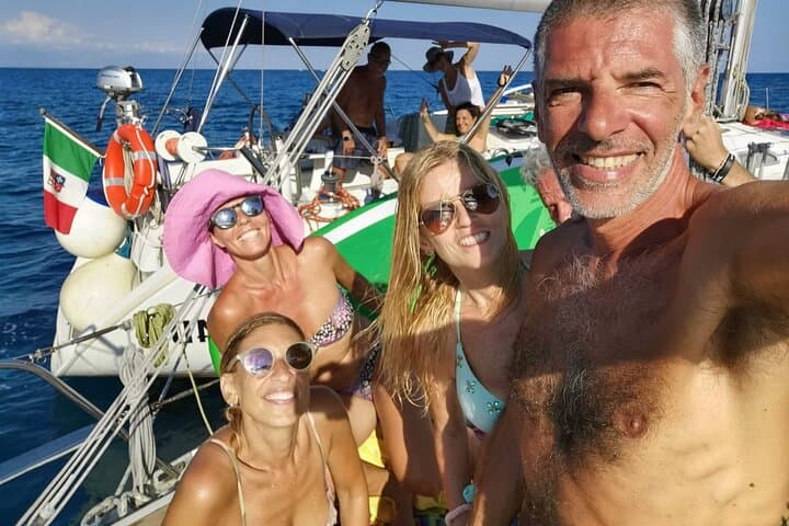 Sail Palermo's Addaura Coast: Aperitif, Swim & Snorkel Experience photo 4