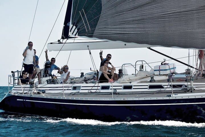 Sail Palermo's Addaura Coast: Aperitif, Swim & Snorkel Experience photo 5