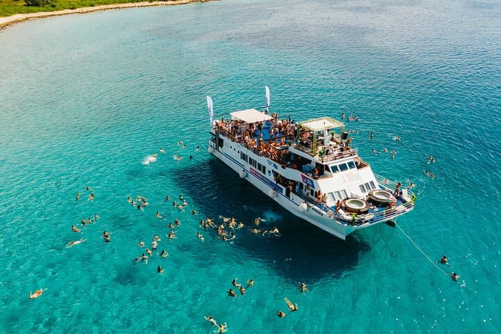 Sunset Zrće Booze Cruise — Novalja Boat Party on Pag Island