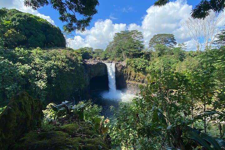 Discover Hawaii’s Volcanic Wonders: Volcano Waterfall and Black Sand Shore Excursion from Hilo photo 2