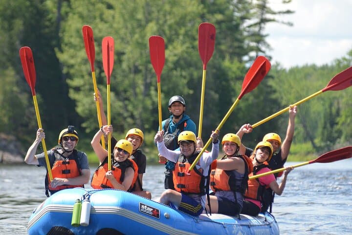 Full-Day Rafting on the Ottawa River: Class III–V Rapids and Riverside BBQ