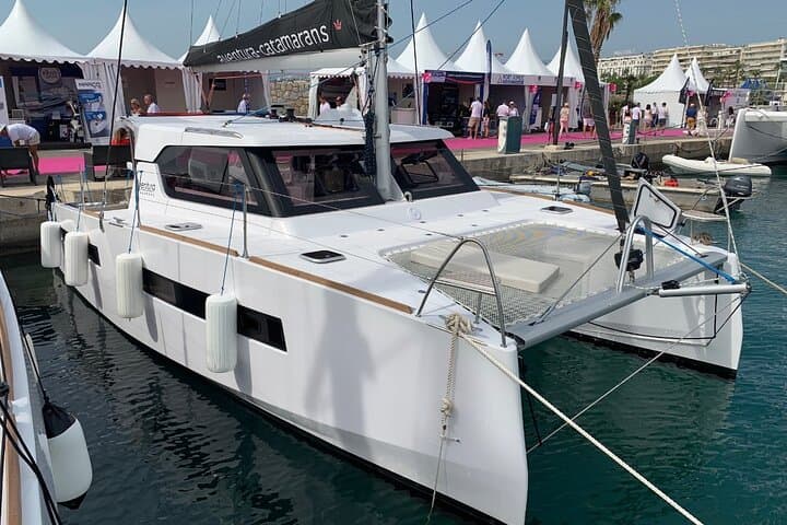 Private Catamaran Tour to Polignano and Monopoli: Coastal Caves, Cliff-Diving Views & Swim Stops photo 3