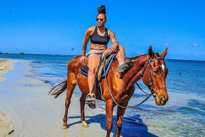 Montego Bay Horseback Beach Ride & Swim — Ride Into the Caribbean photo 1