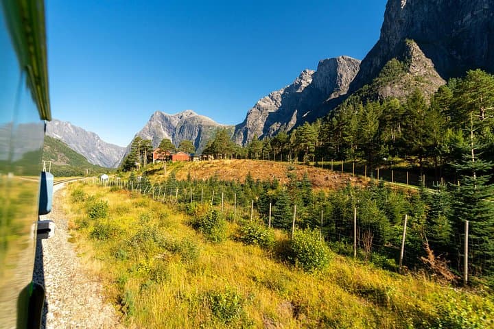 The Golden Train: Rauma Railway Through Romsdalen’s Trollveggen and Kylling Bridge photo 3