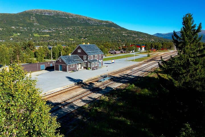 The Golden Train: Rauma Railway Through Romsdalen’s Trollveggen and Kylling Bridge photo 2