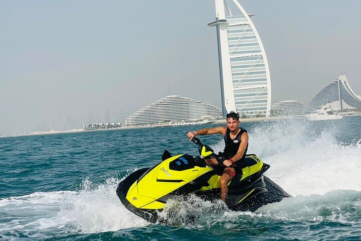 1-Hour Jetski Tour: Burj Al Arab & Dubai Marina Jet Ski Experience photo 3