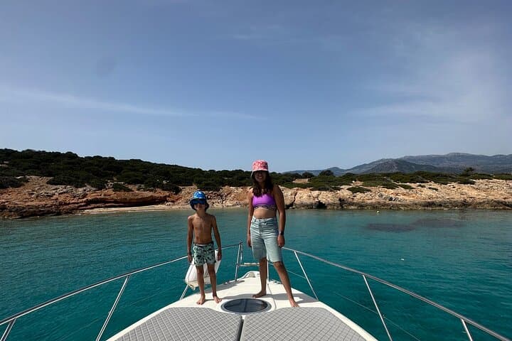 Private Crete Yacht Cruise from Agios Nikolaos: Snorkel the Sunken City of Olous photo 4