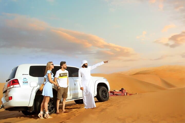 Dubai Hop-On Hop-Off + Caravanserai Desert Safari: Bus City Tour, Dune-Bashing & Bedouin Camp photo 3