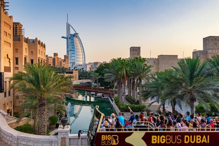 Dubai Hop-On Hop-Off + Caravanserai Desert Safari: Bus City Tour, Dune-Bashing & Bedouin Camp photo 2