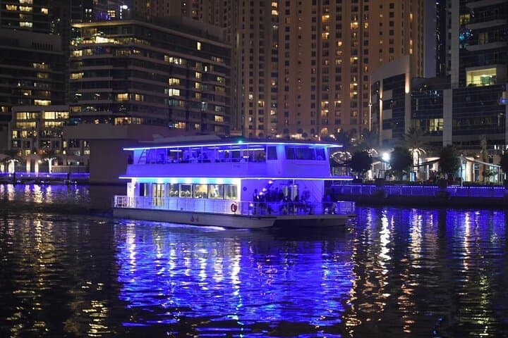 Luxury Catamaran Dinner Cruise in Dubai Marina: Evening Views & Live Entertainment photo 3