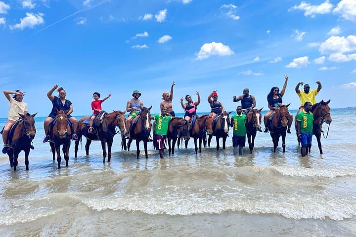 Ocho Rios Adventure Combo: ATV, Bamboo Rafting & Horseback Swim photo 5