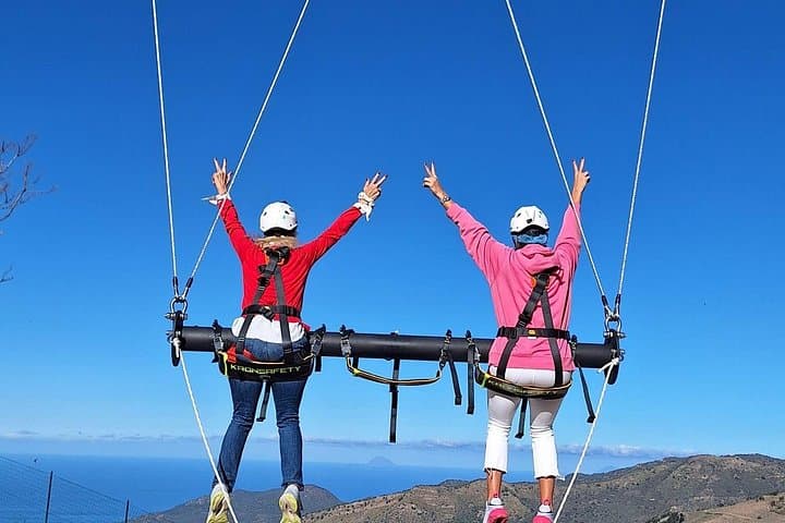 Flight of the Devil: Europe's Highest Giant Swing Above the Aeolian Sea photo 4