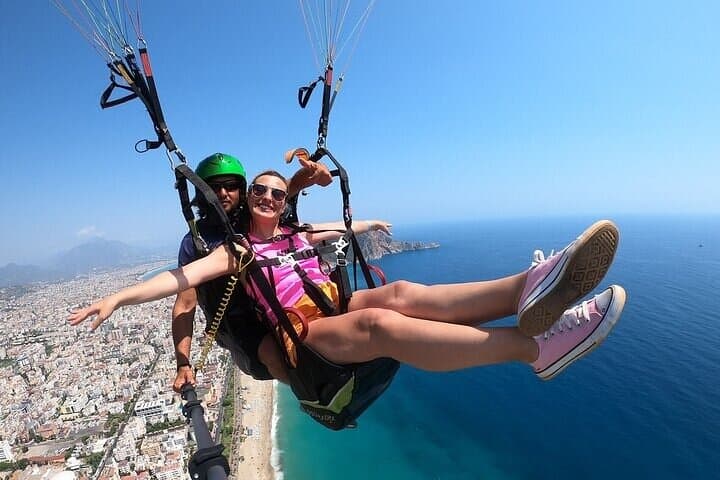 Tandem Paragliding over Alanya: Fly from Yassı Tepe to Cleopatra Beach photo 3