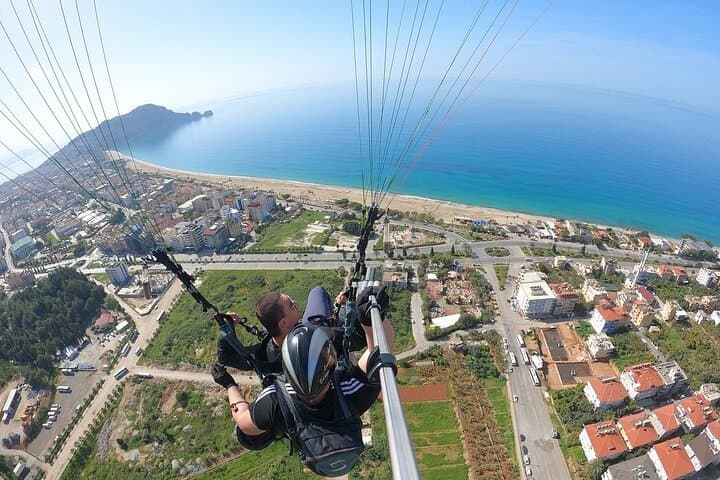 Tandem Paragliding over Alanya: Fly from Yassı Tepe to Cleopatra Beach photo 6