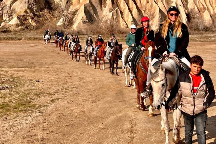 Sunset Horseback Riding in Cappadocia: Ride the Rose & Red Valleys