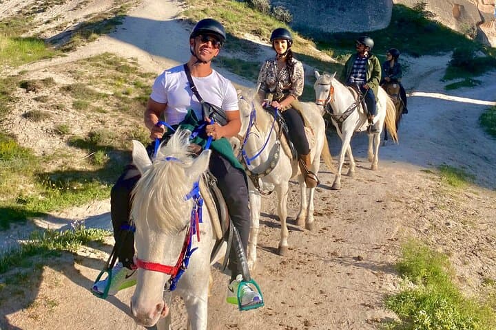 Sunset Horseback Riding in Cappadocia: Ride the Rose & Red Valleys photo 6