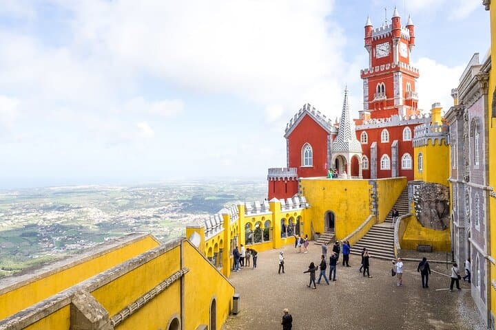 Sintra Private Walking Tour: Pena Palace, Moorish Castle & Quinta da Regaleira photo 2