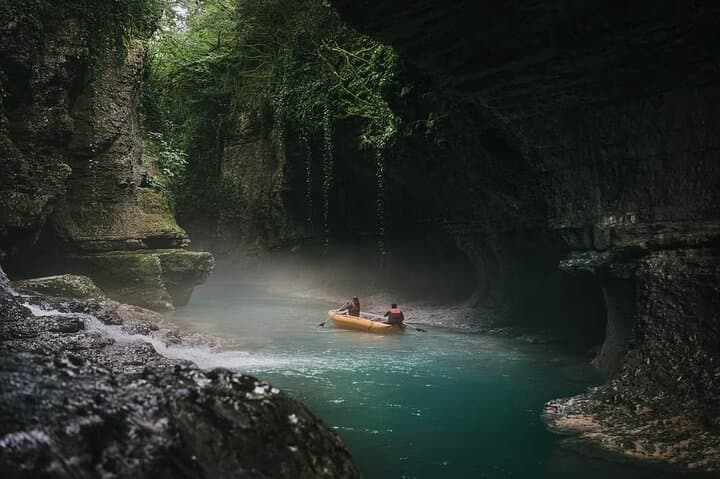 Full-Day Tour from Batumi to Martvili Canyon, Prometheus Cave & Okatse photo 1