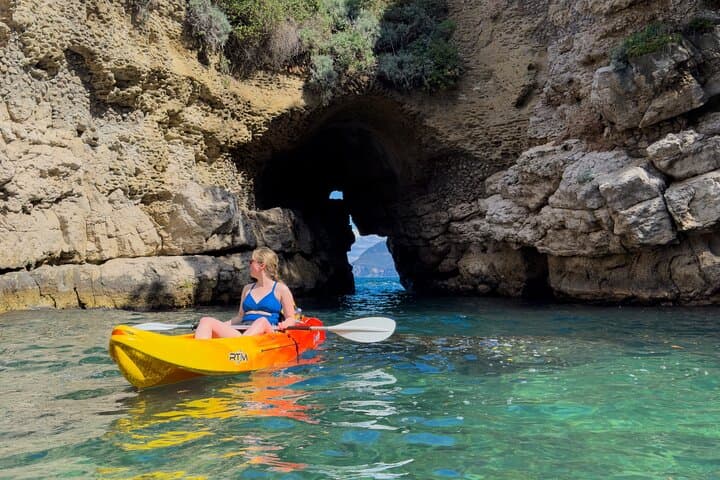 Sorrento Kayak Tour to Bagni della Regina Giovanna — Sunset & Roman Villa Paddle photo 3