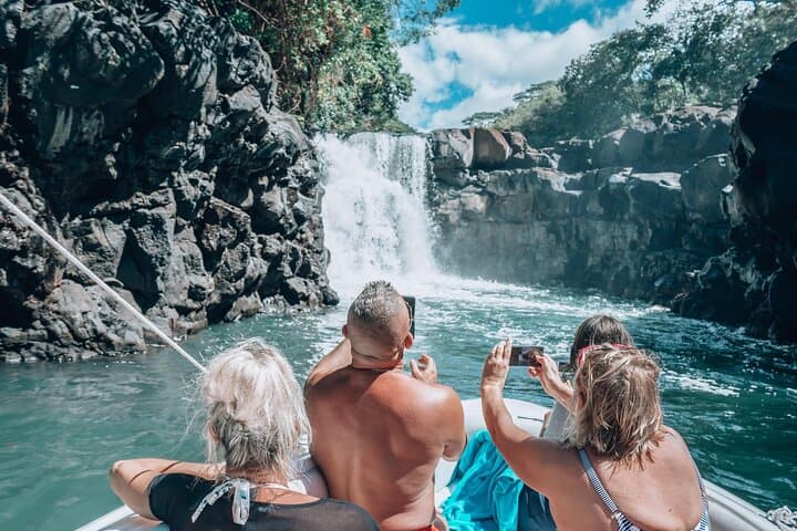Ile Aux Cerfs & Grand River Waterfall Speed-Boat Day Trip with BBQ Lunch photo 4