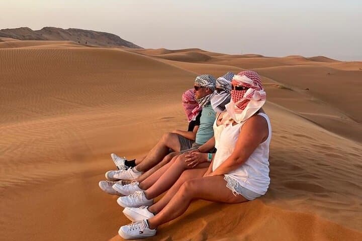 Dubai Morning Desert Safari: Dune-Bashing, Sandboarding & Camel Ride at Lahbab photo 4