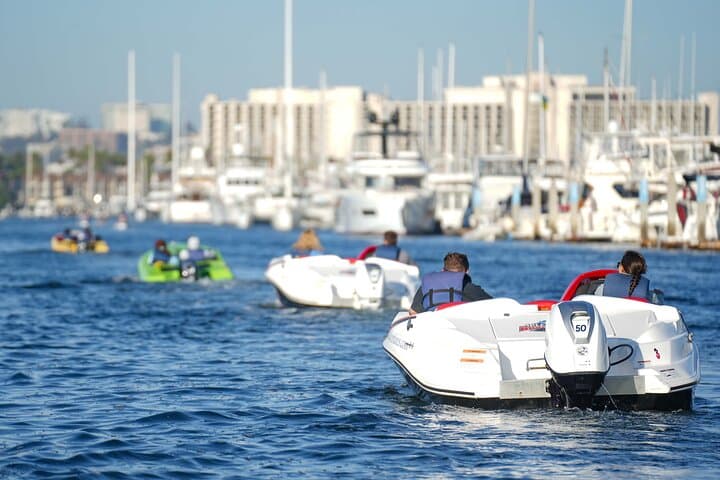 San Diego Self-Drive Speedboat and iRide GPS Scooter Combo — Bay & City Adventure photo 5