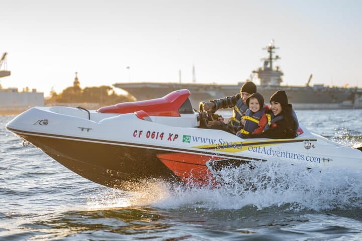 San Diego Self-Drive Speedboat and iRide GPS Scooter Combo — Bay & City Adventure photo 2