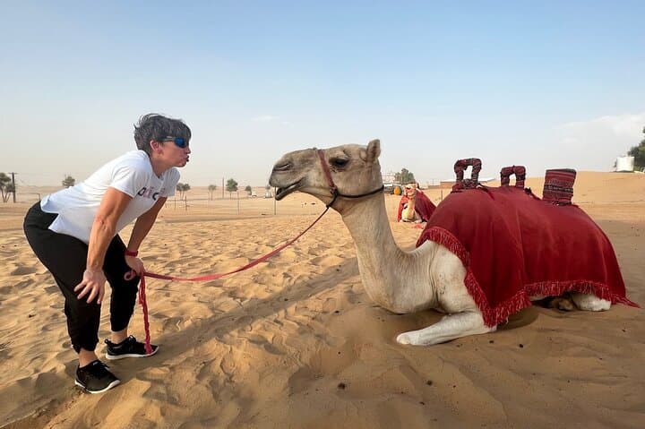 Abu Dhabi Desert Safari: Dune Bashing, Camel Rides, VIP Dinner & Live Shows photo 4