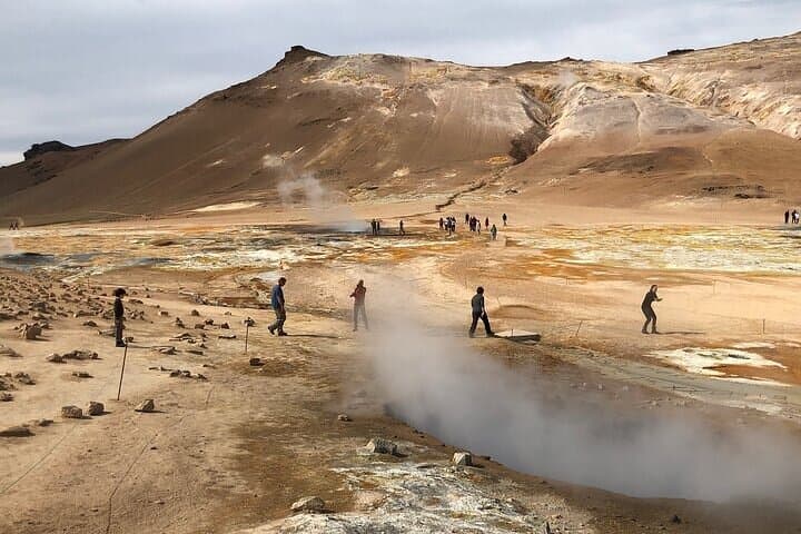 Myvatn & Godafoss Day Tour from Husavik — Lava Fields, Fumaroles & Nature Baths photo 5