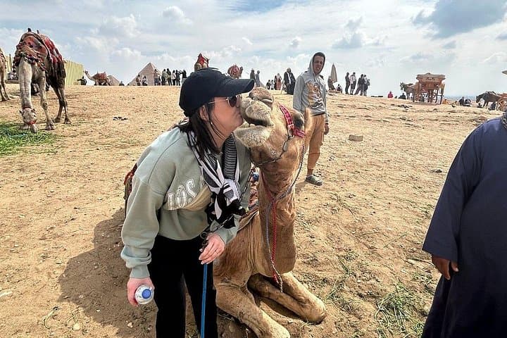 Private Giza Pyramids Tour with Camel Ride and Two-Hour Nile Dinner Cruise photo 2