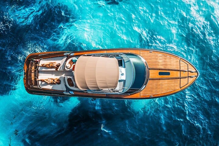 Capri Half-Day Rivarama 44 Speedboat Tour: Blue Grotto, Faraglioni & Snorkel