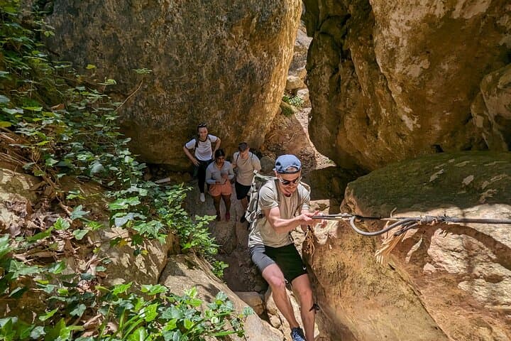 Gjipe Canyon Gorge Walk & Rock Scramble — Llogara to Gjipe Beach Adventure