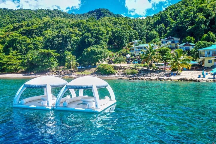 Float Above the Caribbean: AquaCabana Rentals at Paradise Hotel, Soufriere photo 4