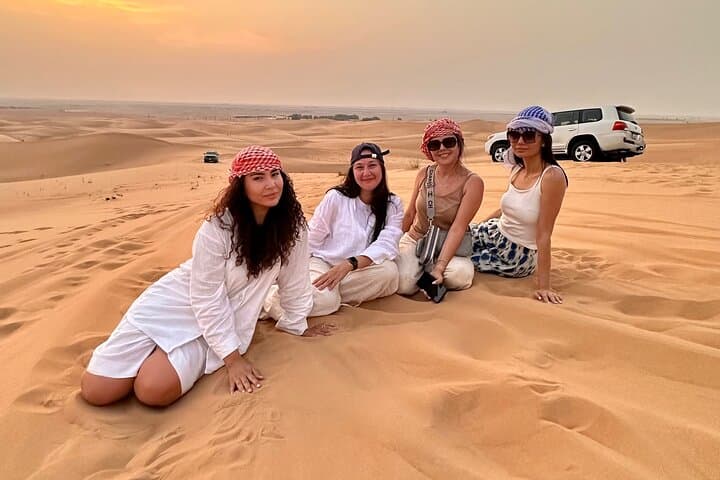 Abu Dhabi Desert Safari: Dune Bashing, Camel Rides, VIP Dinner & Live Shows photo 3