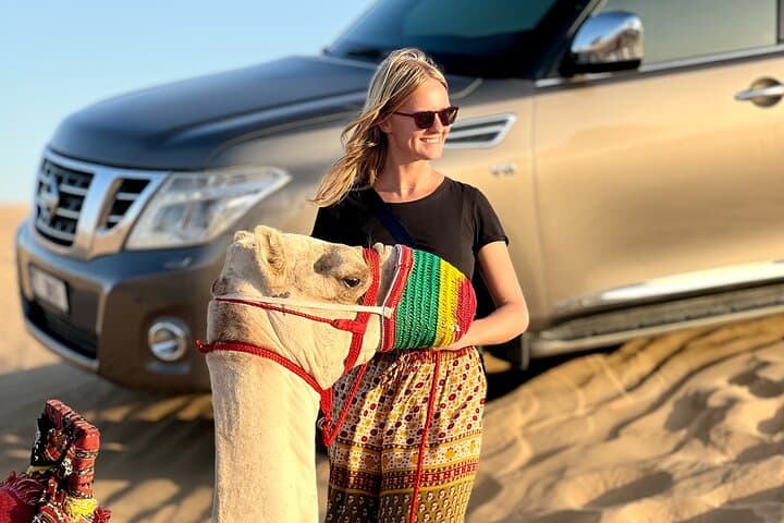 Abu Dhabi Desert Safari: Dune Bashing, Camel Rides, VIP Dinner & Live Shows photo 5