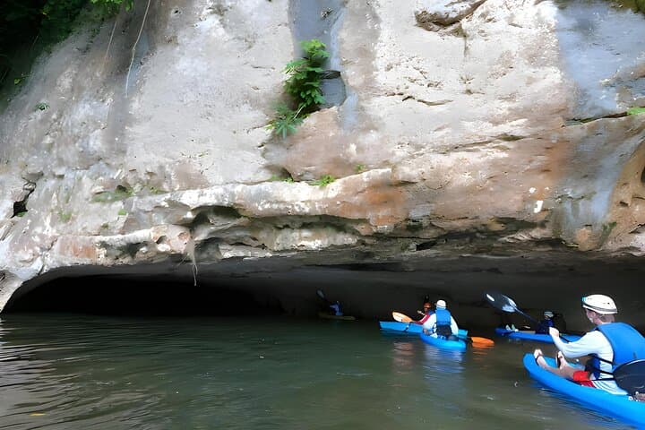 Kayak Belize's Longest Cave and Swim the Crystal Chambers photo 4