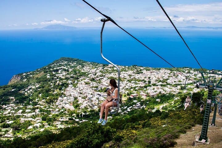 Capri & Anacapri Day Tour with Monte Solaro Chairlift